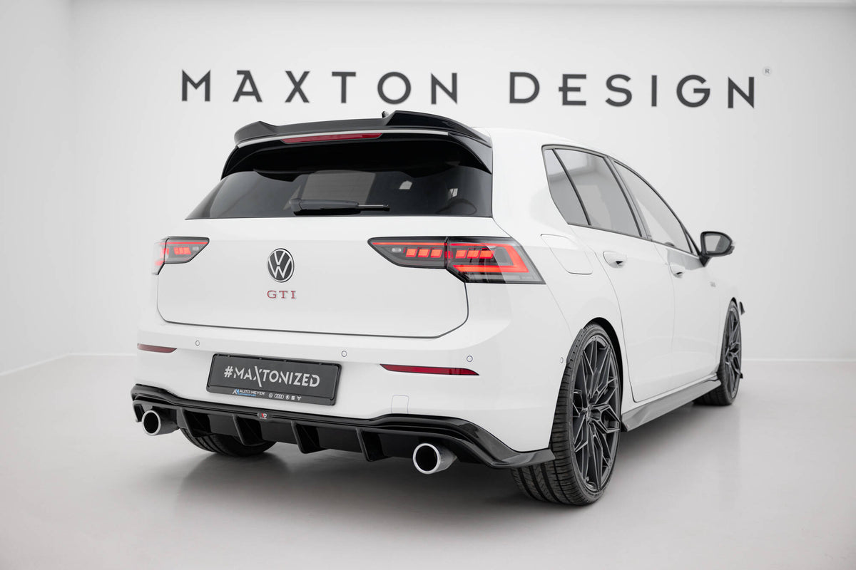 Diffusor Heck Ansatz V.4 passend für VW Golf GTI Mk8 – Ansicht 1