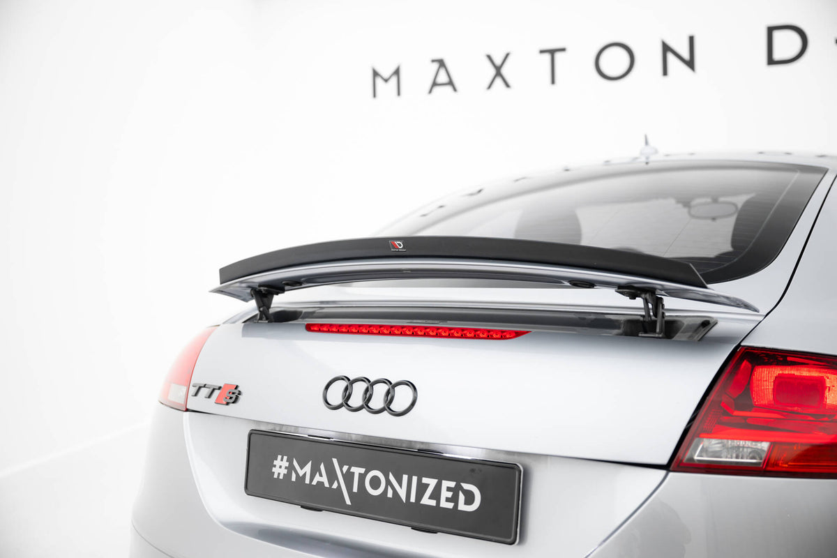 Heckspoiler Lippe Audi TT 8J schwarz Hochglanz – Ansicht 6