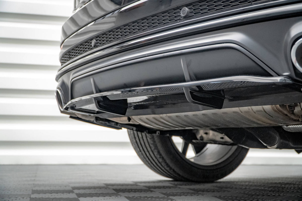 Street+ Mittlerer Diffusor RACE passend für Audi SQ8 Mk1 schwarz Hochglanz – Ansicht 3
