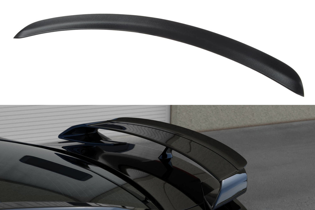 Heckspoiler Lippe NISSAN GT-R vor Facelift COUPE (R35-SERIES) (2007-2010) schwarz Hochglanz – Ansicht 2