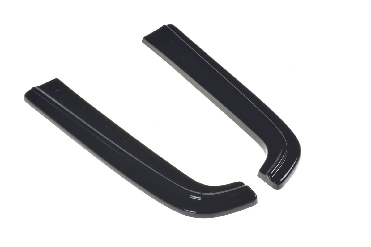 Heck Ansatz Flaps Diffusor passend für VW T6 schwarz Hochglanz – Ansicht 8