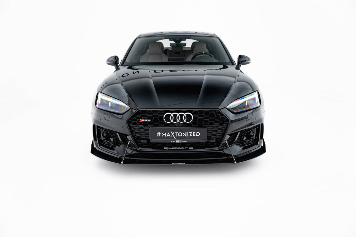 Sport Street+ Spoilerlippe Front Ansatz V.2 passend für Audi RS5  Coupe / Sportback F5 – Ansicht 1