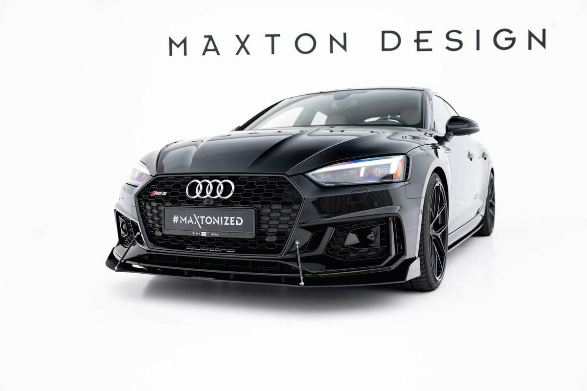Sport Street+ Spoilerlippe Front Ansatz V.2 passend für Audi RS5  Coupe / Sportback F5 – Ansicht 3