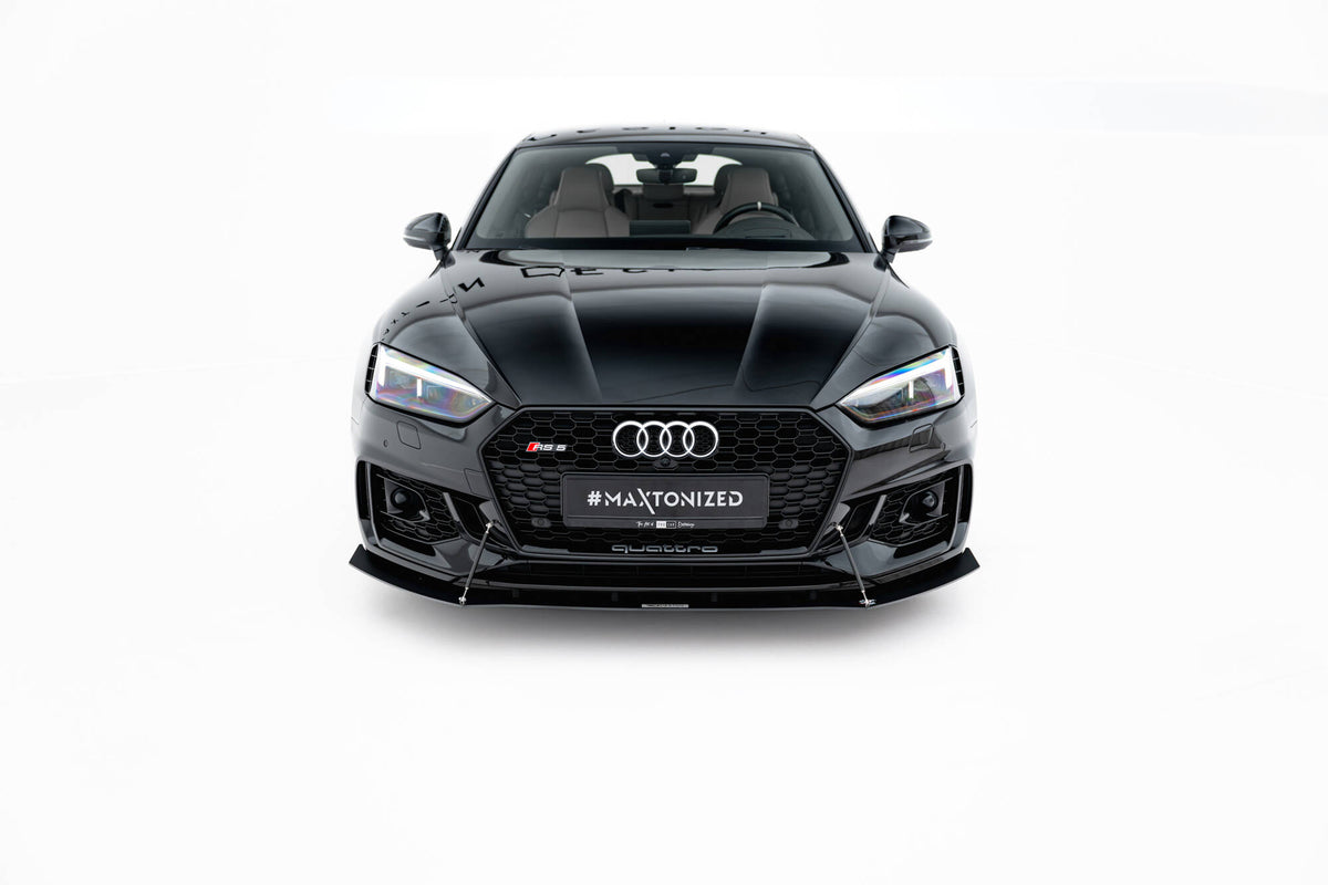 Sport Street+ Spoilerlippe Front Ansatz V.1 passend für Audi RS5  Coupe / Sportback F5 – Ansicht 1