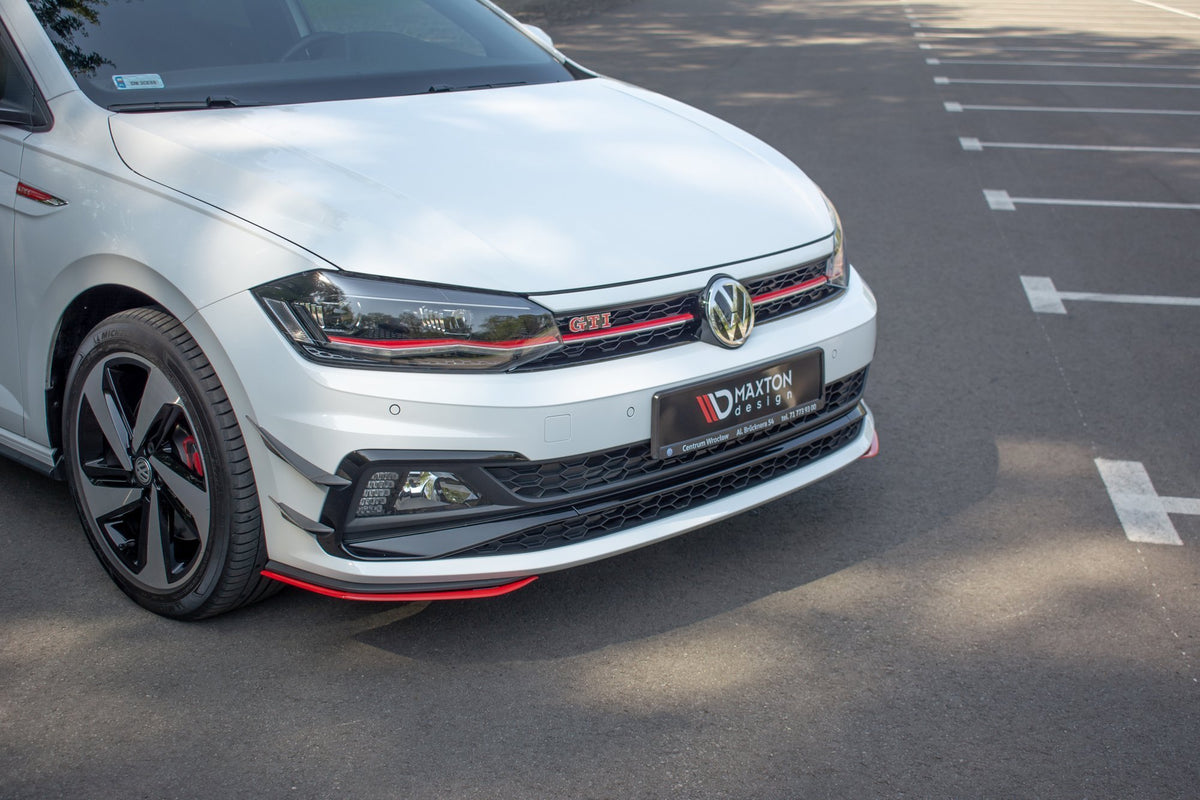 Front Ansatz für Seite VW Polo GTI / R-line Mk6 – Ansicht 4
