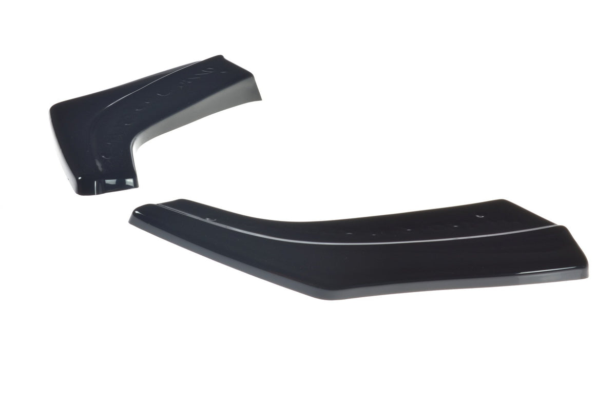 Heck Ansatz Flaps Diffusor passend für Hyundai I30 N Mk3  schwarz Hochglanz – Ansicht 5