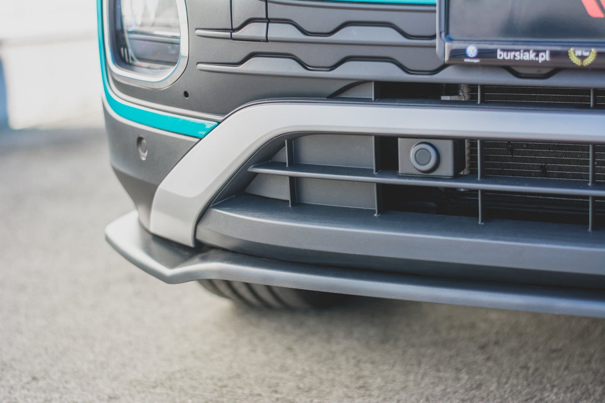 Street+ Spoilerlippe Front Ansatz passend für VW T-Cross schwarz Hochglanz – Ansicht 5