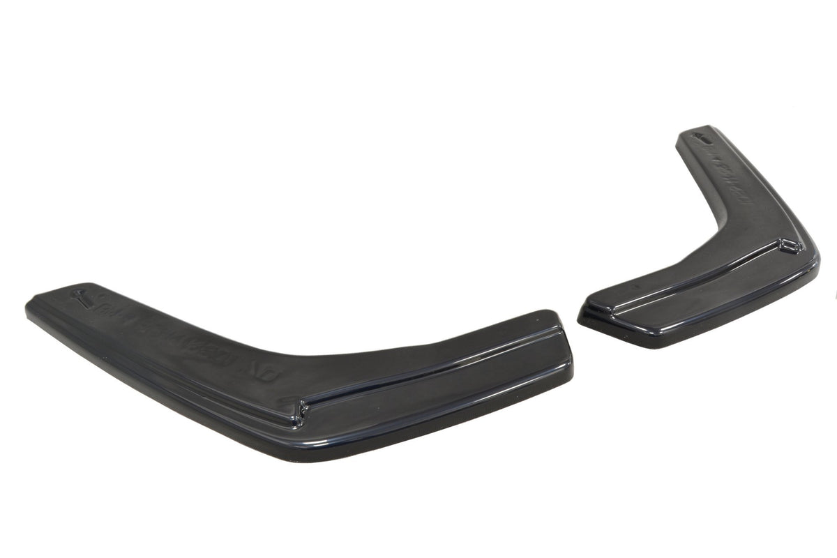 Heck Ansatz Flaps Diffusor V.1 passend für BMW M4 F82 schwarz Hochglanz – Ansicht 6