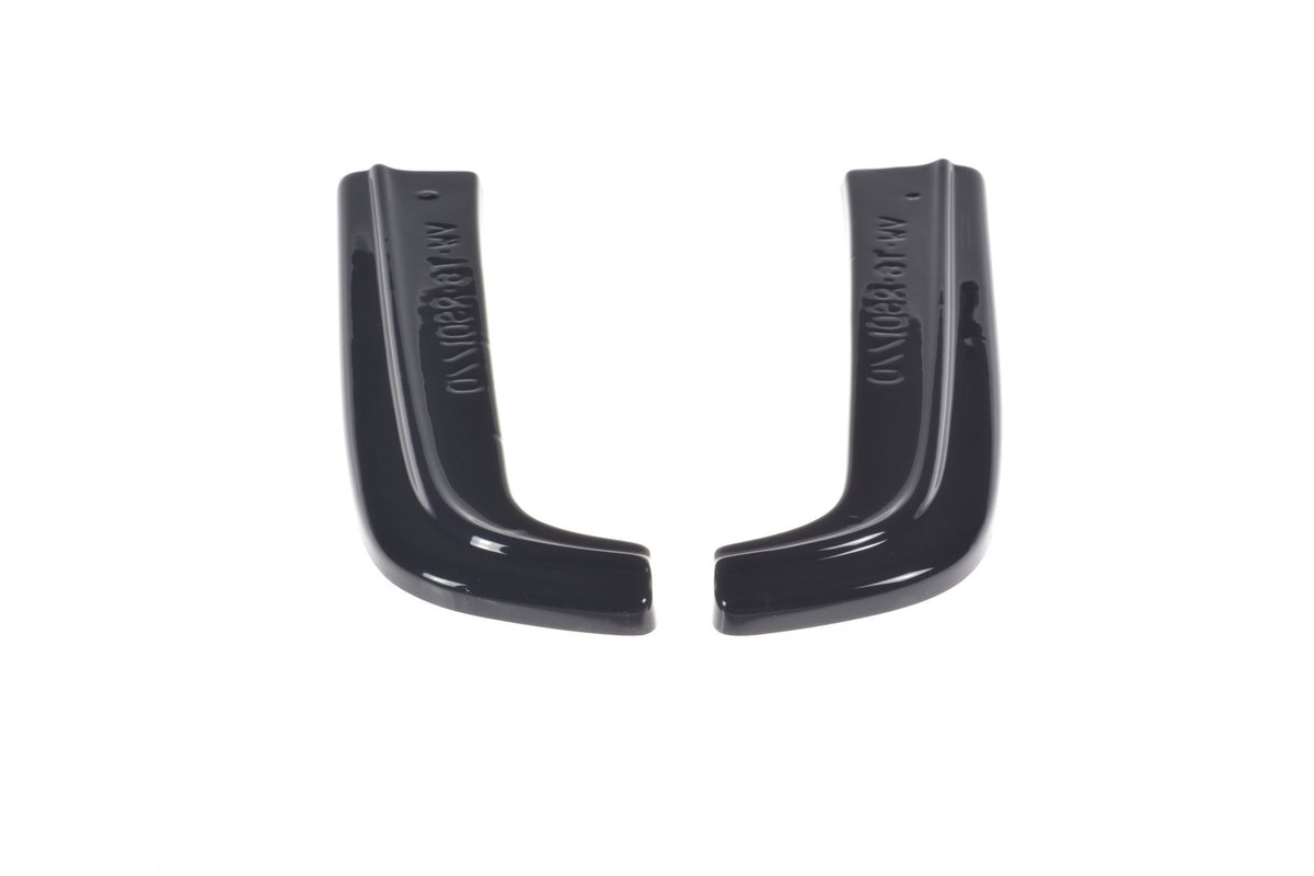Heck Ansatz Flaps Diffusor passend für VW T6 schwarz Hochglanz – Ansicht 6