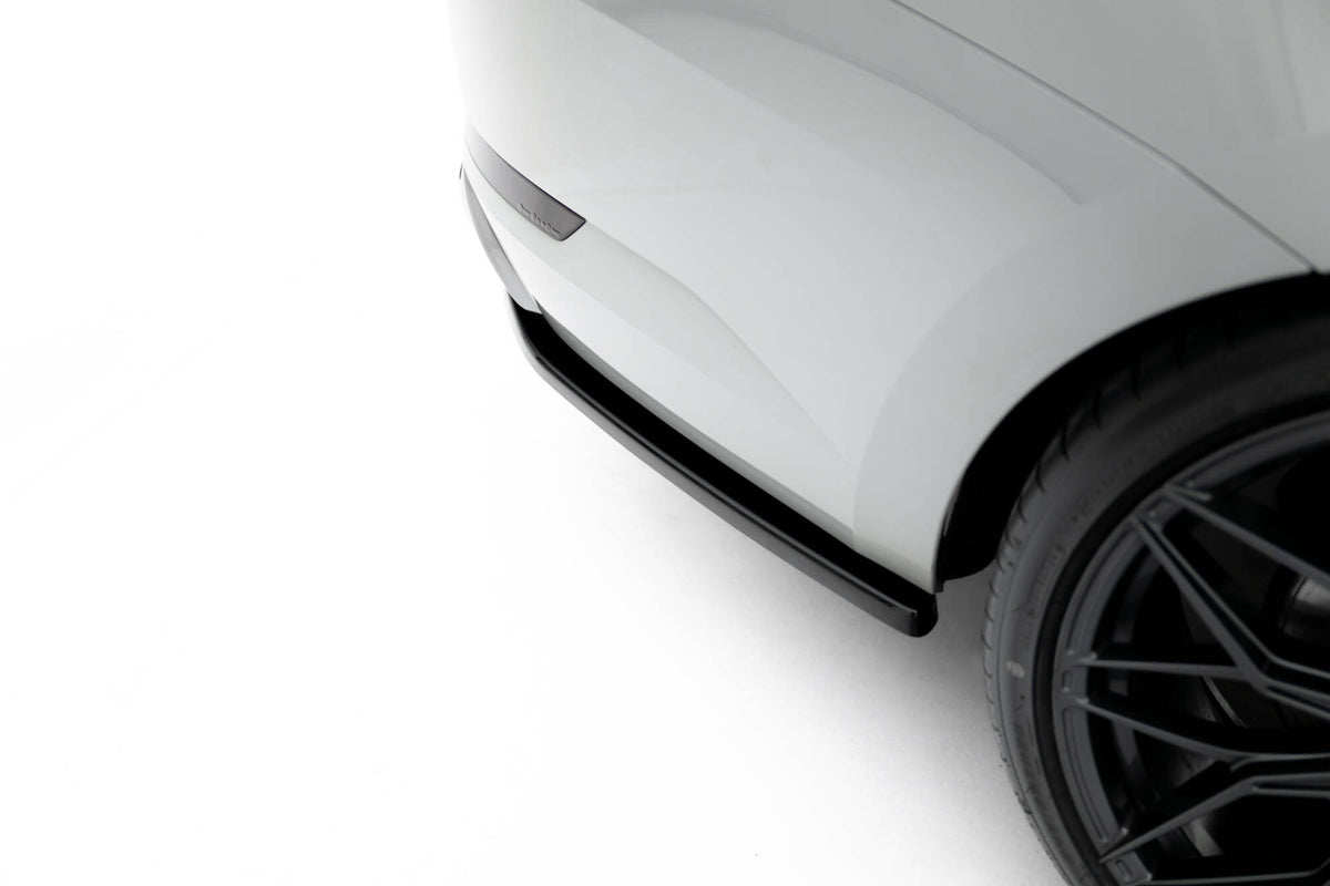 Heck Ansatz Flaps Diffusor V.3 passend für Skoda Superb Liftback / Combi Mk3 schwarz Hochglanz – Ansicht 4