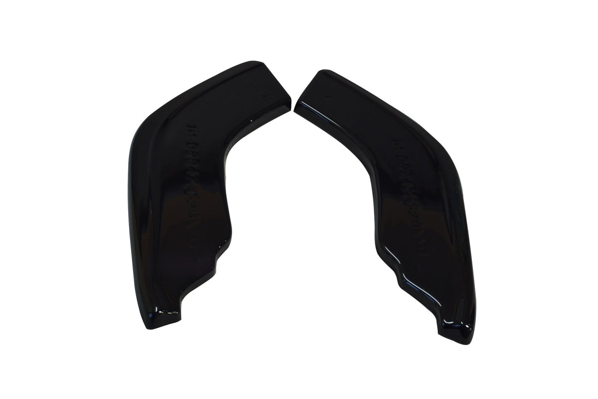 Heck Ansatz Flaps Diffusor passend für Infiniti G35 Coupe schwarz Hochglanz – Ansicht 5