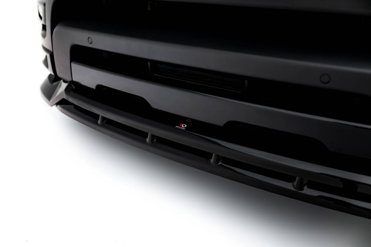 Street+ Spoilerlippe Front Ansatz passend für Land Rover Range Rover Sport Mk2 schwarz Hochglanz – Ansicht 4