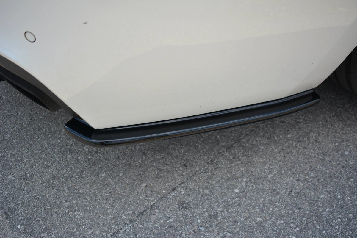 Heck Ansatz Flaps Diffusor passend für BMW 6er Gran Coupé M Paket schwarz Hochglanz – Ansicht 4