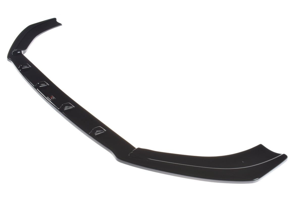 Street+ Spoilerlippe Front Ansatz V.1 passend für Audi RS3 8V FL Limousine schwarz Hochglanz – Ansicht 6