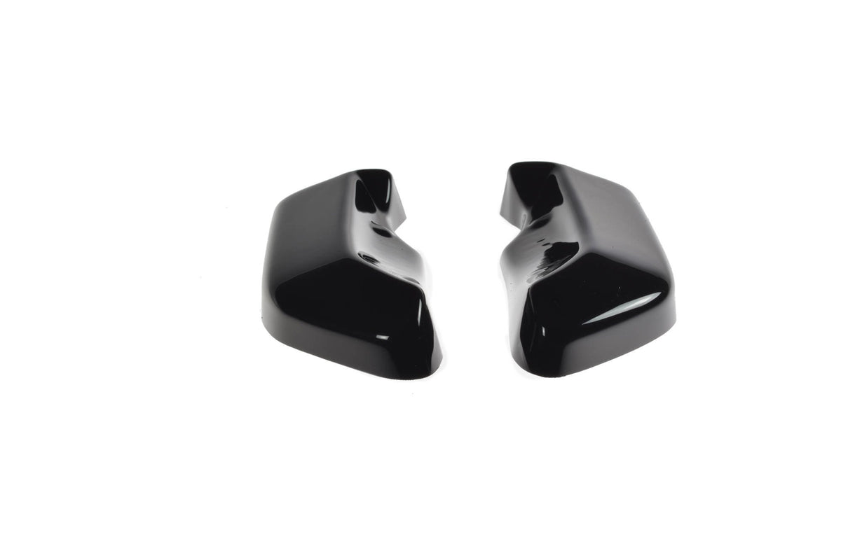 Heck Ansatz Flaps Diffusor passend für Fiat 500 schwarz Hochglanz – Ansicht 6