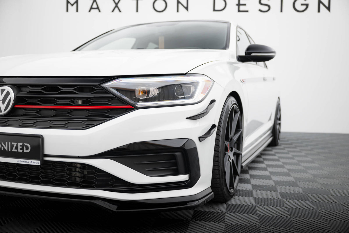 Stoßstangen Flaps Wings vorne Canards passend für VW Jetta GLI Mk7 – Ansicht 5