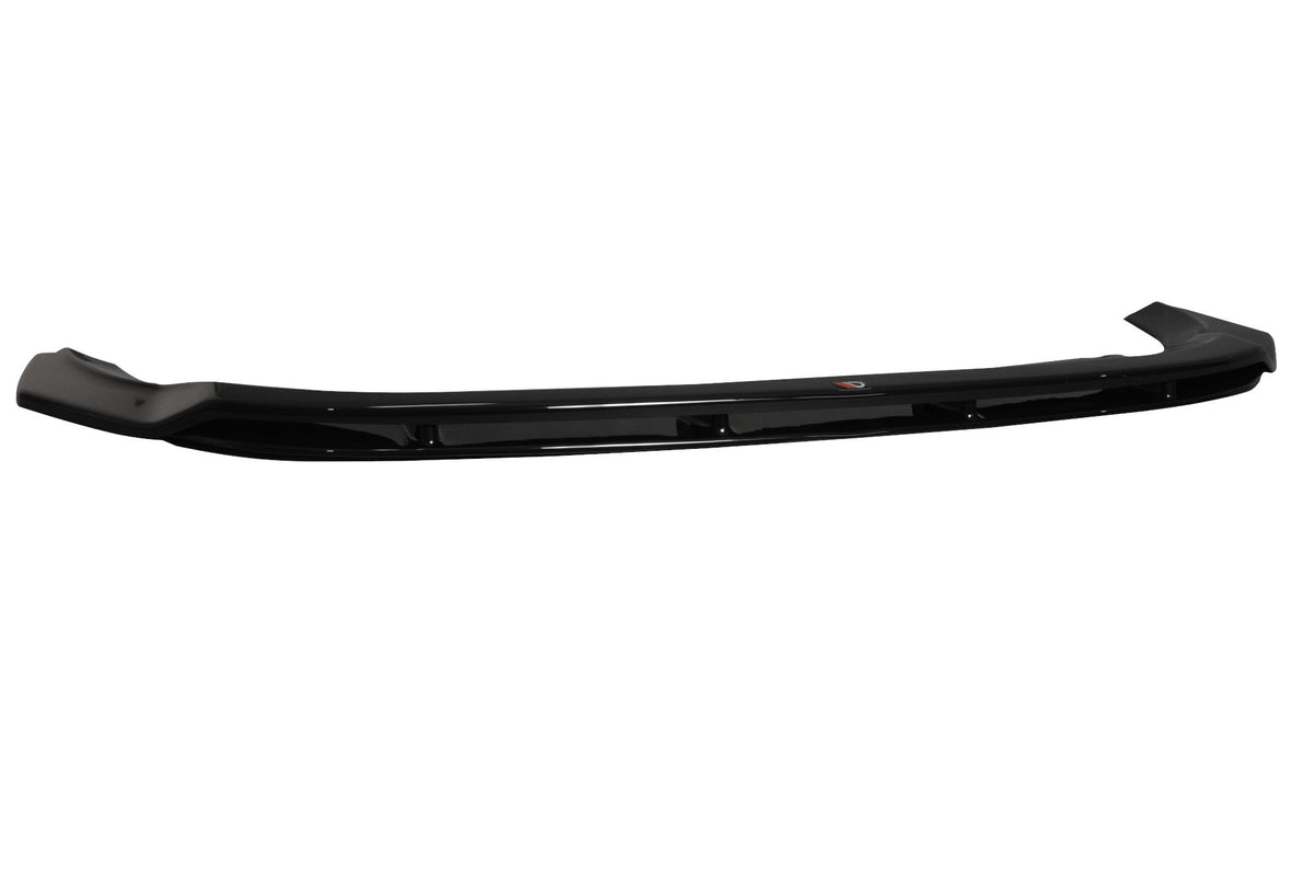 Street+ Spoilerlippe Front Ansatz V.1 passend für Ford Transit Custom Mk1 Facelift / Tourneo Custom Mk1 Facelift schwarz Hochglanz – Ansicht 5