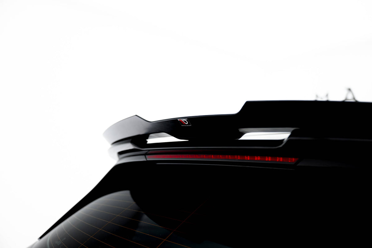 Heckspoiler Lippe V.3 BMW 1er M-Paket F70 schwarz Hochglanz – Ansicht 4