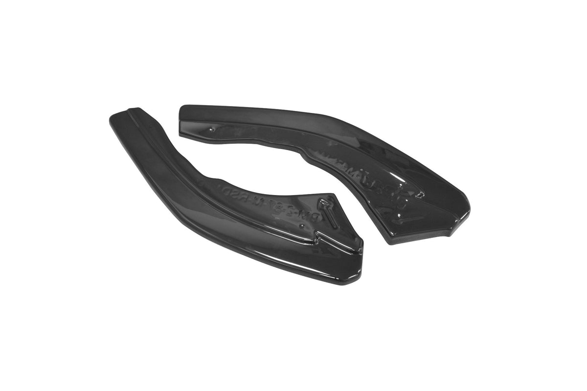 Heck Ansatz Flaps Diffusor passend für BMW M2 (F87) COUPÉ schwarz Hochglanz – Ansicht 10