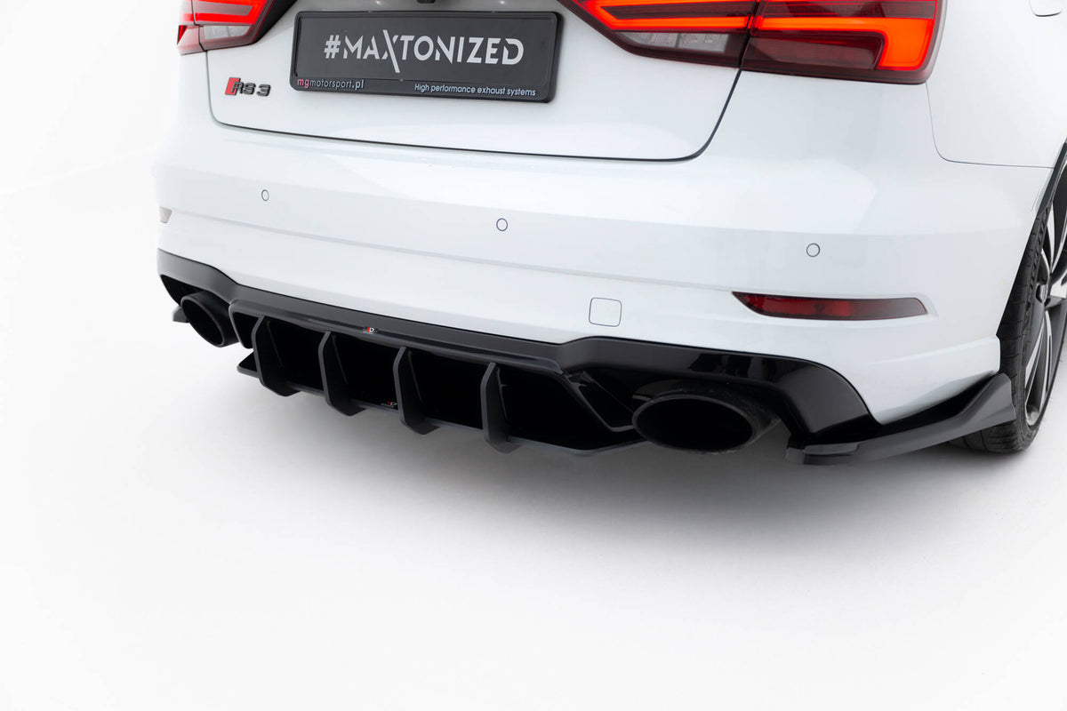 Street Pro Heckschürze V.2 passend für Audi RS3 Limousine 8V Facelift – Ansicht 3