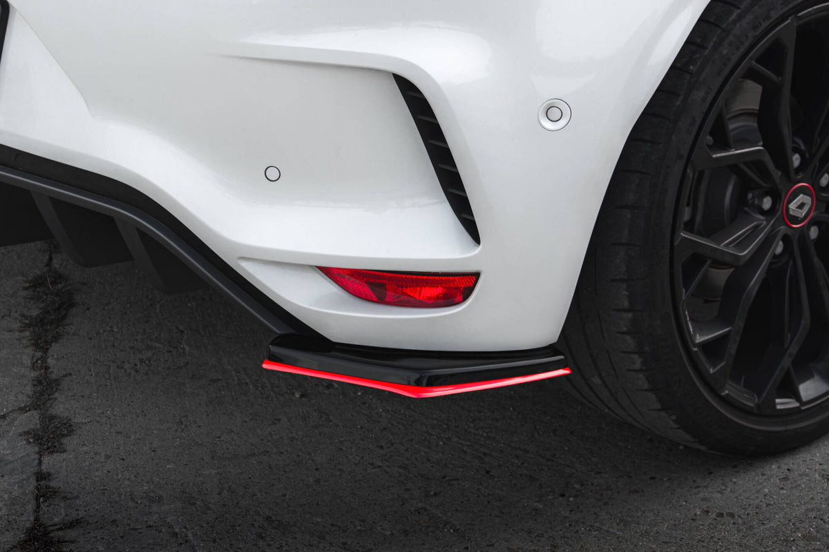 Heck Ansatz Flaps Diffusor V.2 passend für Renault Megane RS Mk4 – Ansicht 1