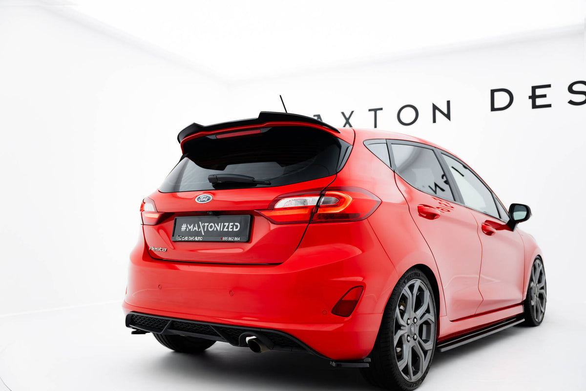 Heckspoiler Lippe V.1 Ford Fiesta Mk8 ST / ST-Line schwarz Hochglanz – Ansicht 4