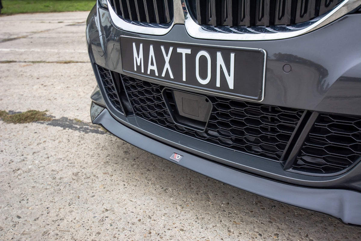 Street+ Spoilerlippe Front Ansatz V.1 passend für BMW 3er M-Paket G20  schwarz Hochglanz – Ansicht 4