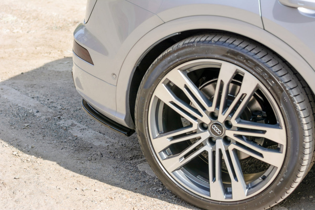 Heck Ansatz Flaps Diffusor passend für Audi SQ5/Q5 S-line Mk2 schwarz Hochglanz – Ansicht 4