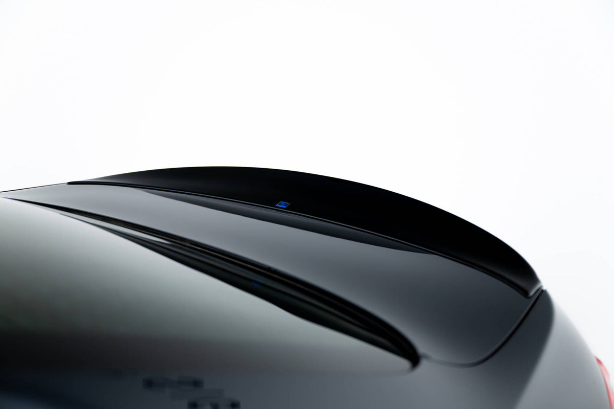 Spoiler CSL Look BMW 5er Limousine F10 / F10 Facelift schwarz Hochglanz – Ansicht 3