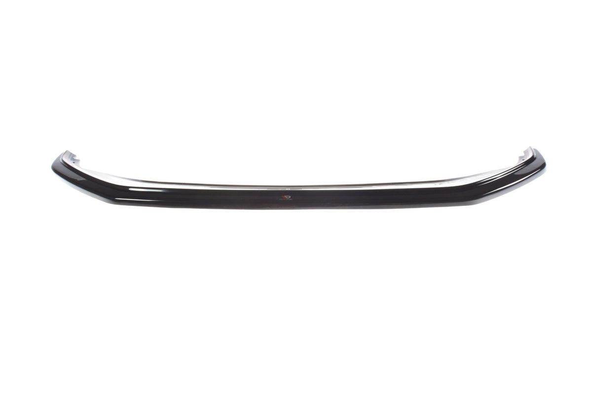 Street+ Spoilerlippe Front Ansatz passend für VW Touareg R-Line Mk3 Facelift schwarz Hochglanz – Ansicht 1