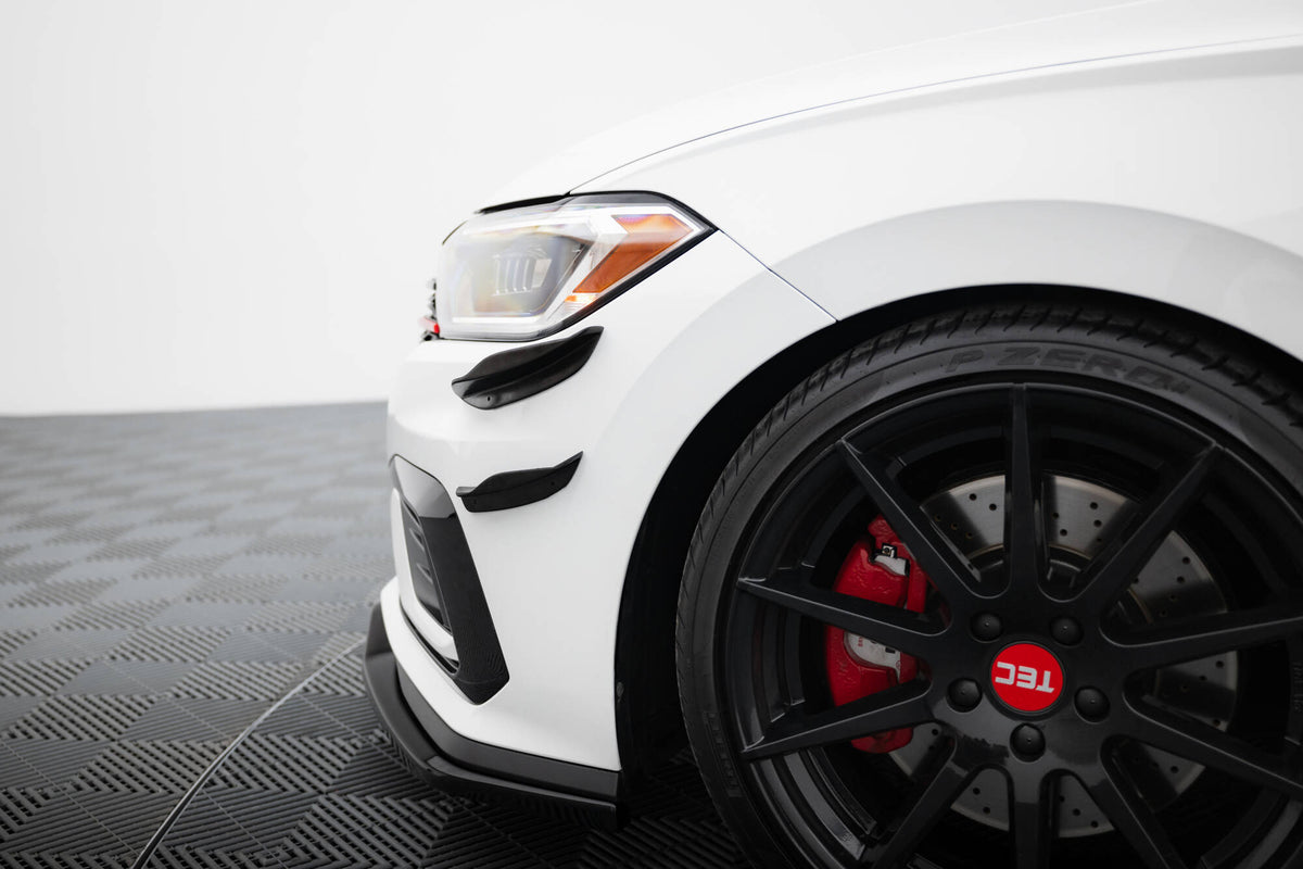 Stoßstangen Flaps Wings vorne Canards passend für VW Jetta GLI Mk7 – Ansicht 4