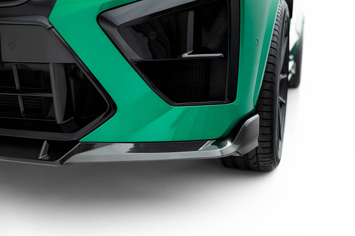 Prepreg Carbon Fiber Street+ Spoilerlippe Front Ansatz passend für BMW X5 M F95 Facelift – Ansicht 3