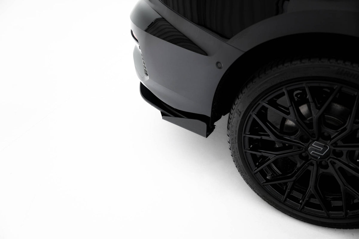 Street Pro Heckschürze + Flaps passend für Audi A3 Limousine 8Y schwarz Hochglanz – Ansicht 3
