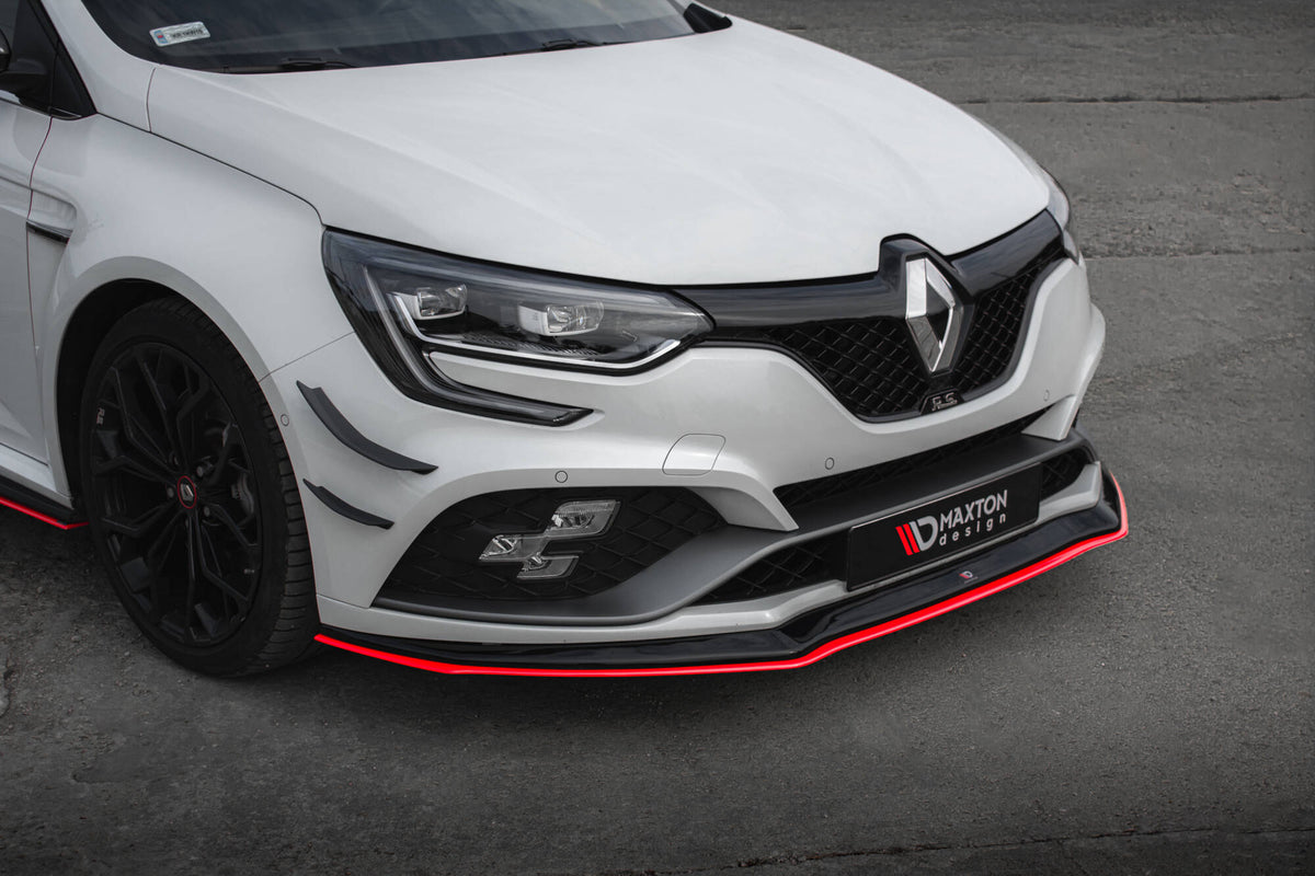 Street+ Spoilerlippe Front Ansatz V.3 passend für Renault Megane RS Mk4 – Ansicht 3