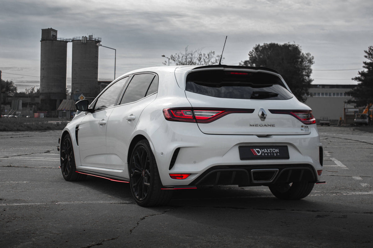 Heck Ansatz Flaps Diffusor V.2 passend für Renault Megane RS Mk4 – Ansicht 3