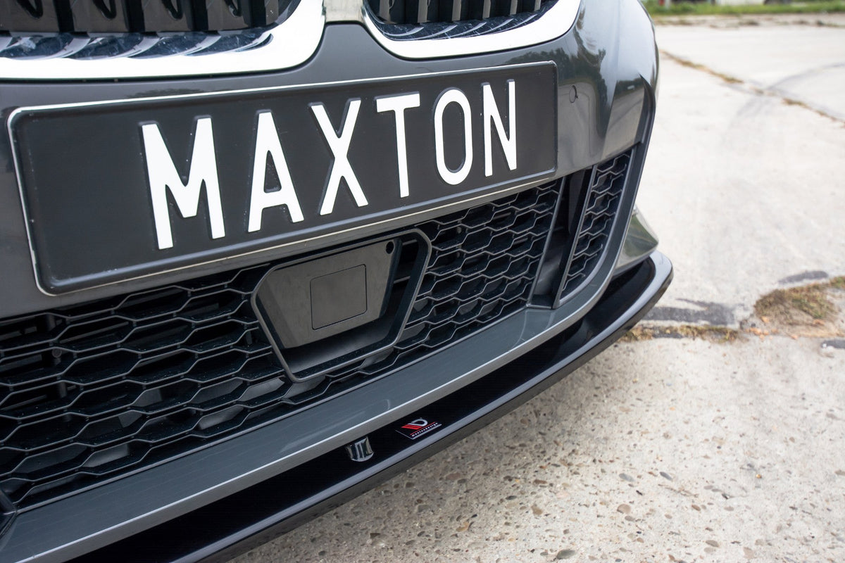 Street+ Spoilerlippe Front Ansatz V.3 passend für BMW 3er M-Paket G20  schwarz Hochglanz – Ansicht 4