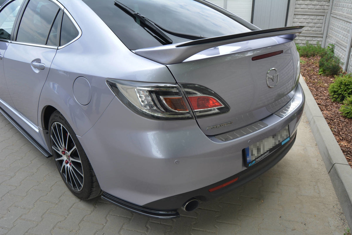 Heckspoiler Lippe MAZDA 6 MK2 SPORT HATCH (GH-SERIES) vor Facelift schwarz Hochglanz – Ansicht 5