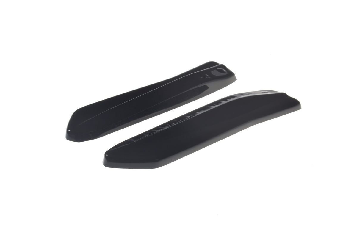 Heck Ansatz Flaps Diffusor passend für Lexus NX Facelift schwarz Hochglanz – Ansicht 6