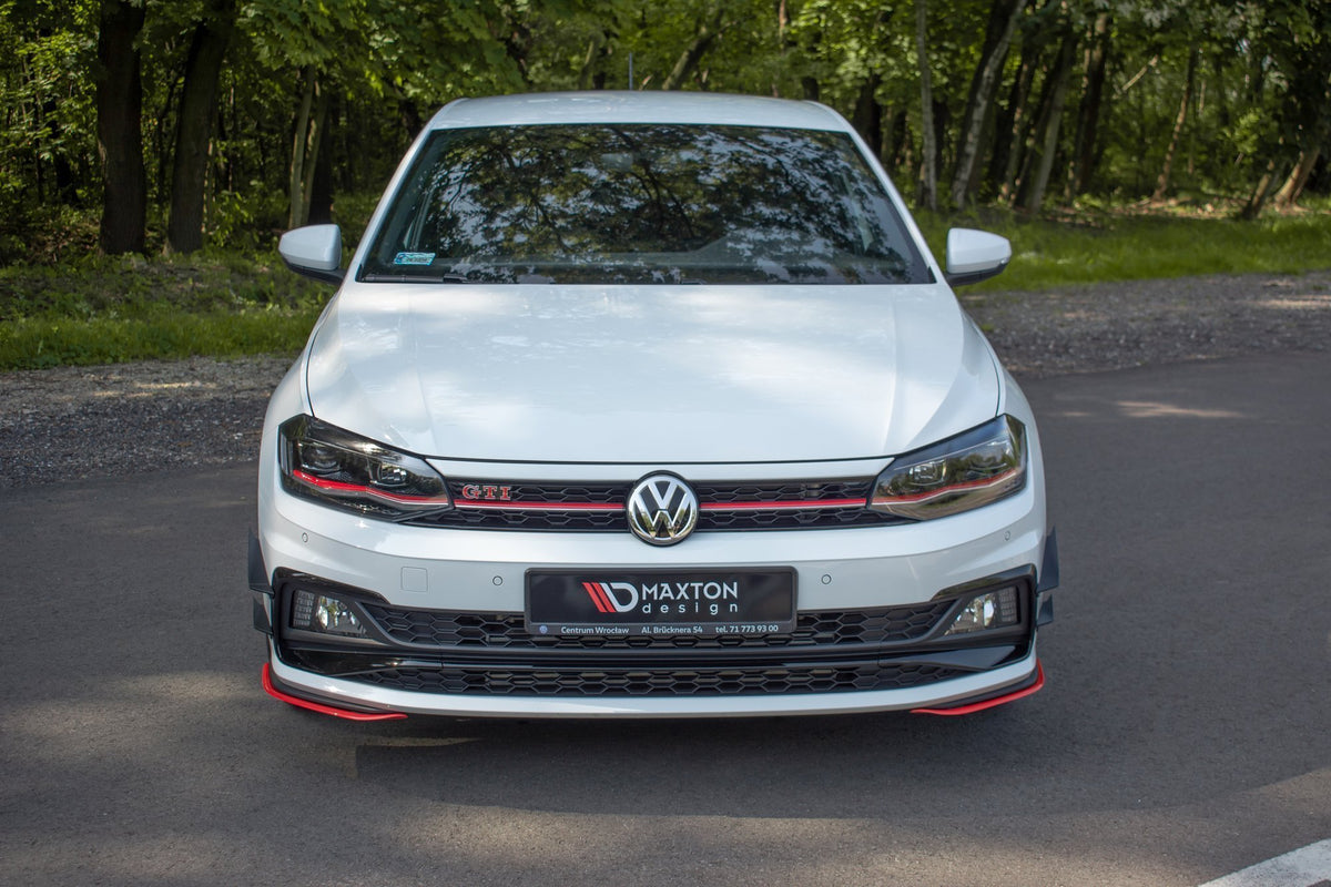Front Ansatz für Seite VW Polo GTI / R-line Mk6 – Ansicht 3