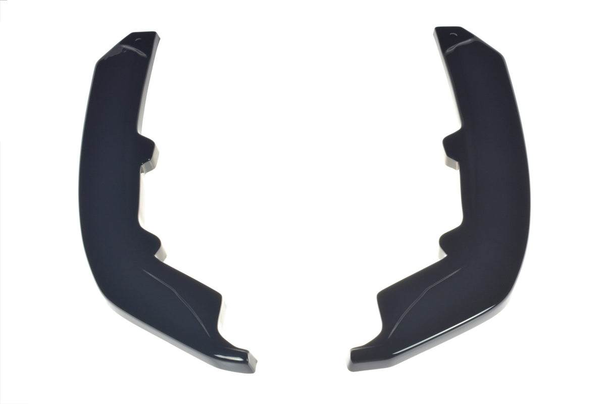 Heck Ansatz Flaps Diffusor passend für Jaguar F-Type X152 schwarz Hochglanz – Ansicht 8
