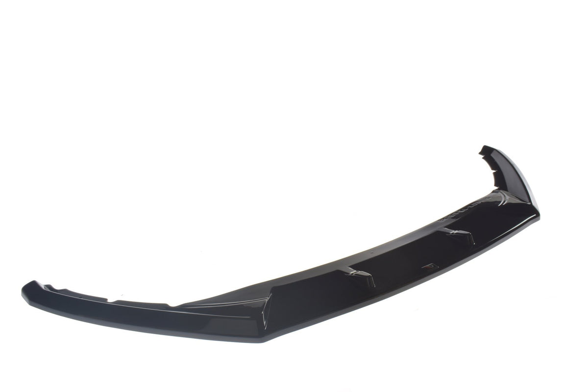 Street+ Spoilerlippe Front Ansatz V.2 passend für Skoda Superb Liftback / Combi Mk3 Facelift schwarz Hochglanz – Ansicht 6