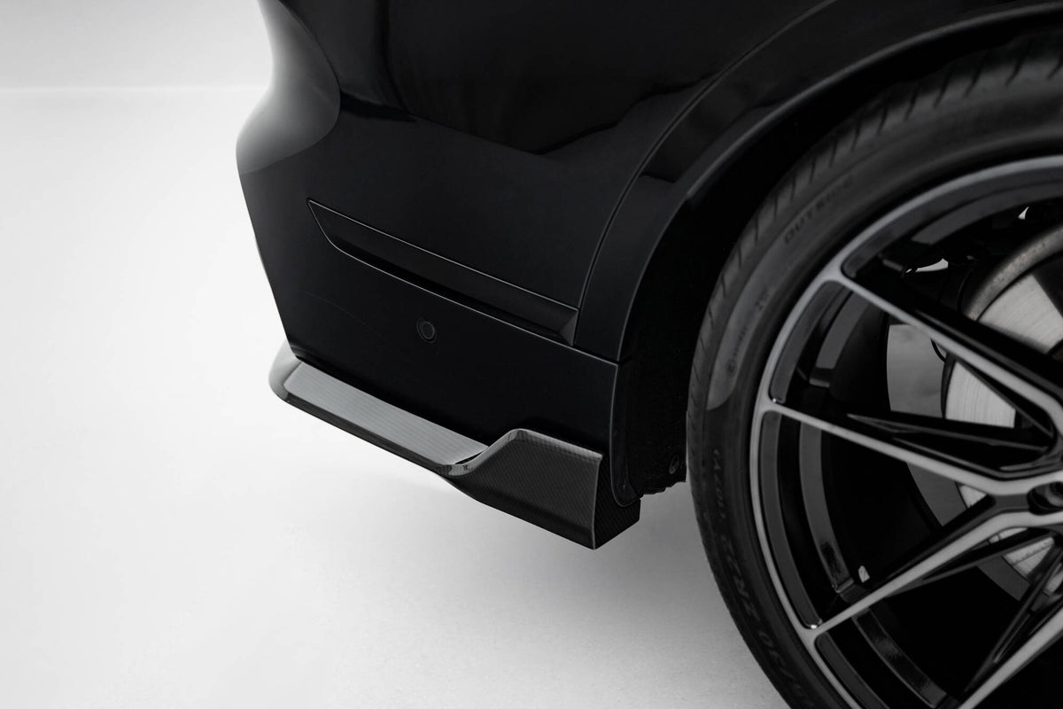 Prepreg Carbon Fiber Diffusor Heck Ansatz passend für BMW X7 M-Paket G07 Facelift (version mitout towbar) – Ansicht 5