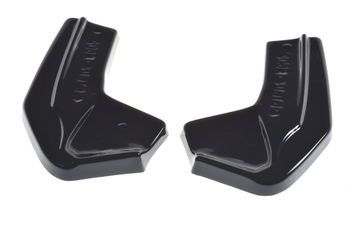 Heck Ansatz Flaps Diffusor V.2 passend für (Für heckansatz v.1) Ford Focus Hatchabck ST-Line schwarz Hochglanz – Ansicht 5
