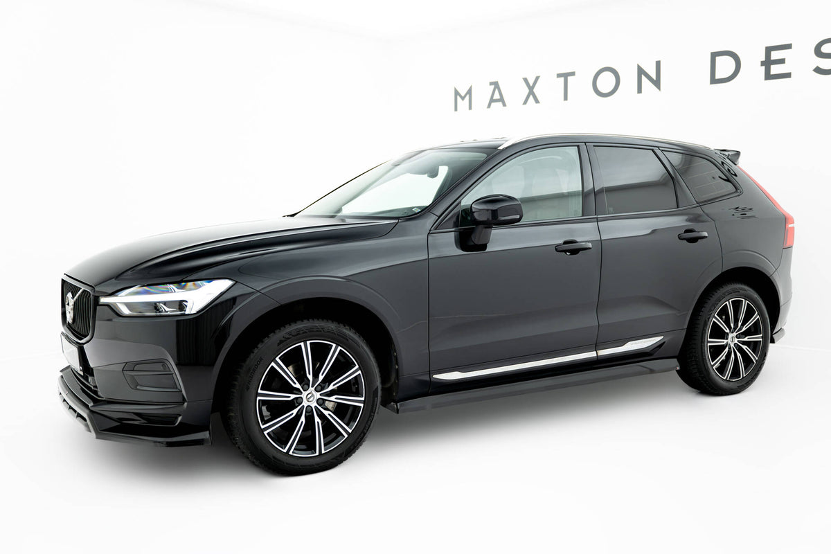 Street+ Seitenschweller Leisten passend für Volvo XC60 Mk2 schwarz Hochglanz – Ansicht 3