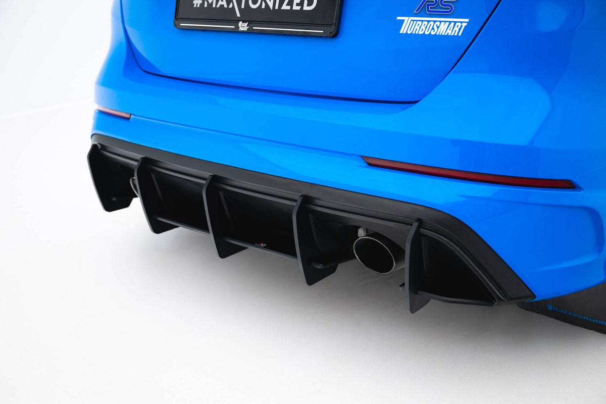 Street Pro Heckschürze V.2 passend für Ford Focus RS Mk3 (US-Spec Version) – Ansicht 3