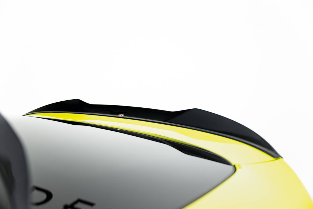 Unten Heckspoiler Lippe 3D BMW X4 M F98 Facelift schwarz Hochglanz – Ansicht 4