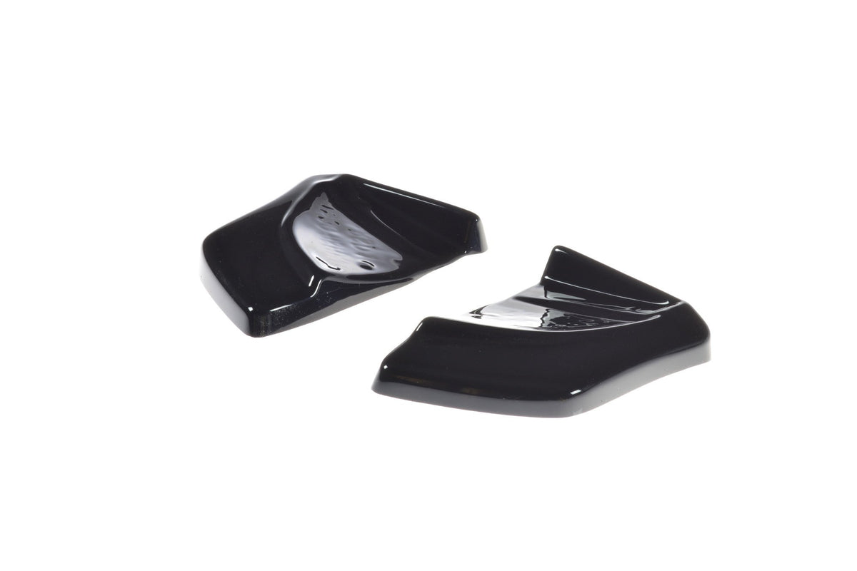 Heck Ansatz Flaps Diffusor passend für Abarth 500 Mk1 schwarz Hochglanz – Ansicht 6