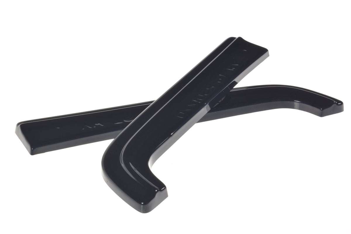 Heck Ansatz Flaps Diffusor passend für VW T6 schwarz Hochglanz – Ansicht 7