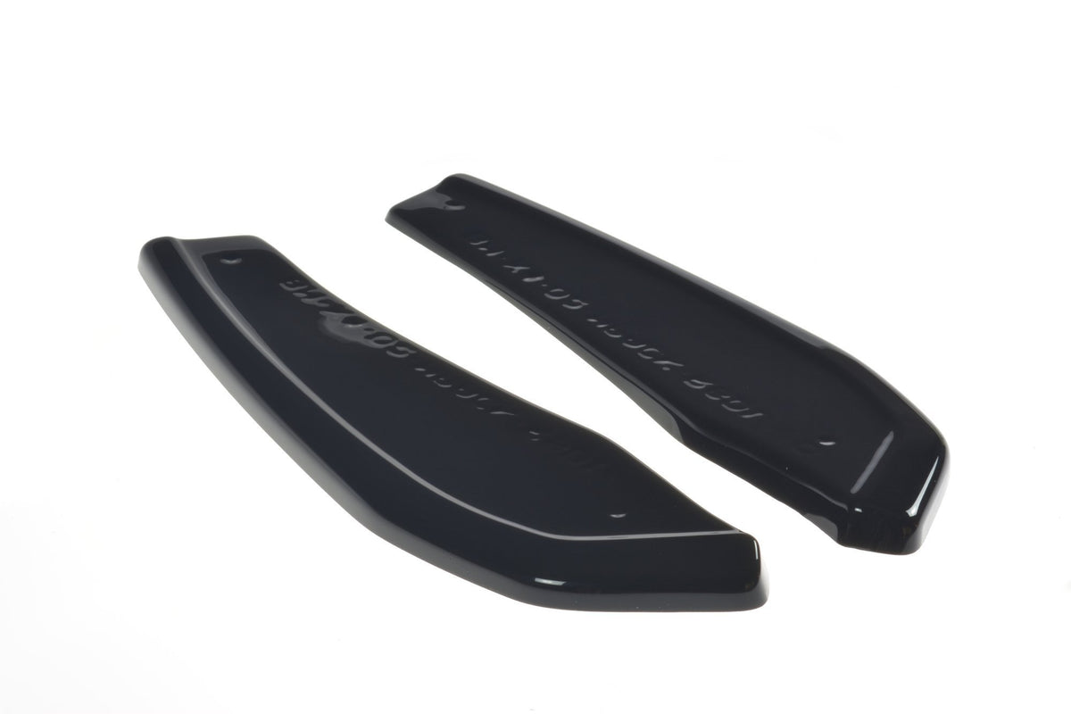 Heck Ansatz Flaps Diffusor passend für BMW X4 M40i G02 schwarz Hochglanz – Ansicht 7