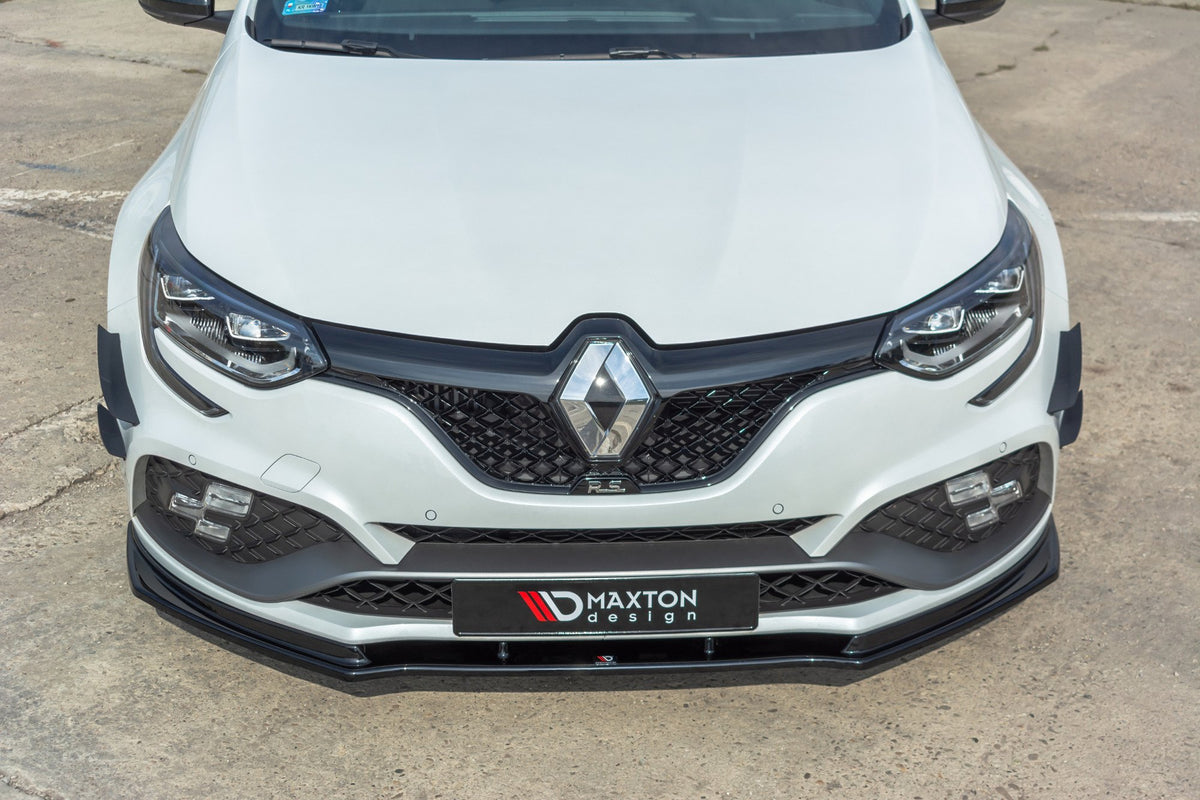 Stoßstangen Flaps Wings vorne Canards passend für Renault Megane IV RS – Ansicht 1